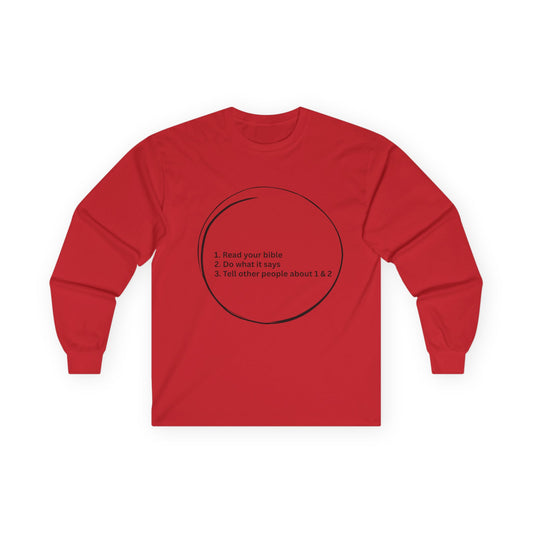 Faith Forward Long Sleeve Tee
