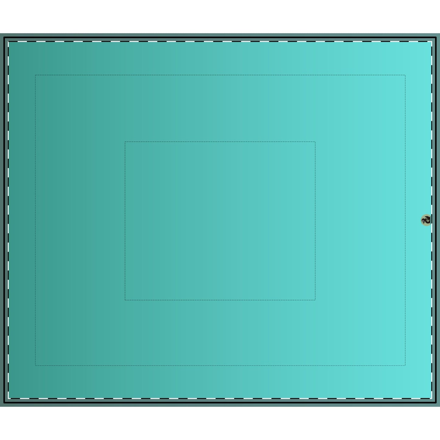 Comforter - Aqua Blue