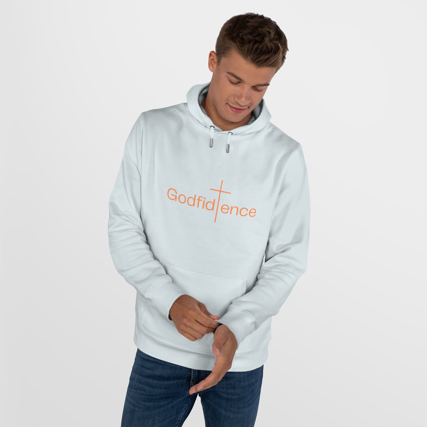 Godfidence Hoodie β Faith-Inspired 'Godfidence' Spiritual Design