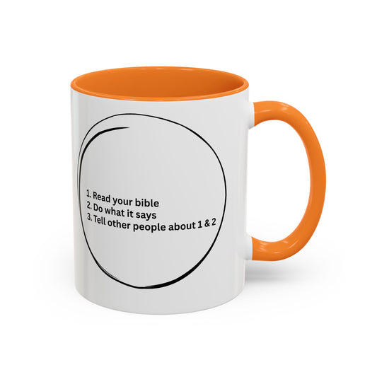 Faith-Forward Mugs, in many amazing accent colors.