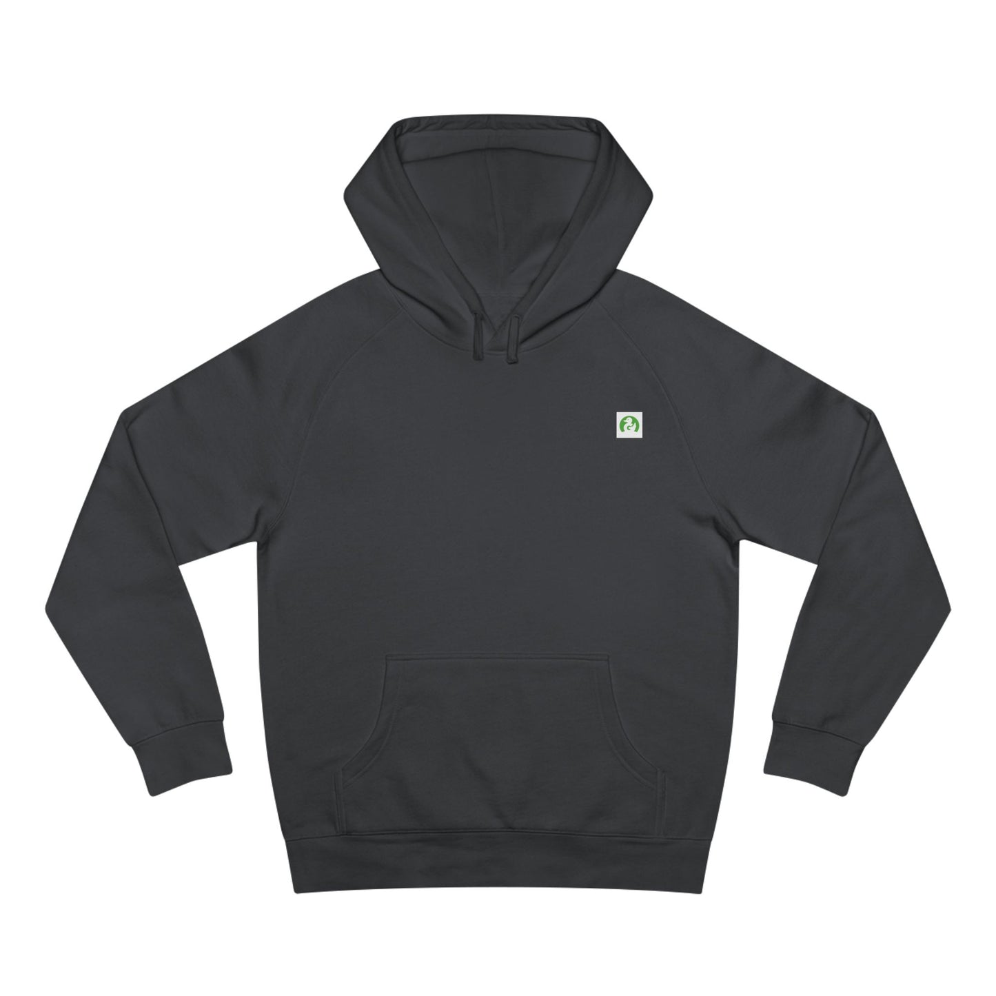 Green Duck Unisex Hoodie – Iconic Logo, Black Trim, Sparkle Eye Detail | Soft Premium Fit
