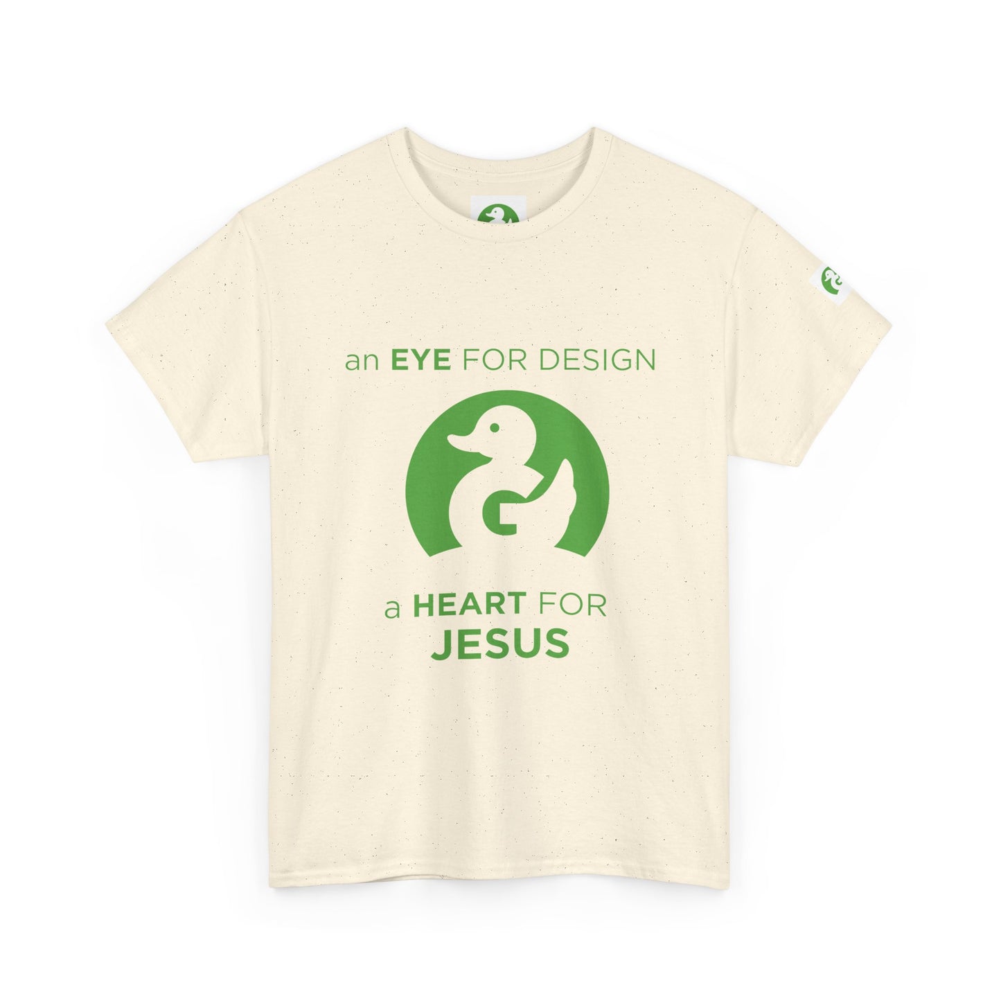 Camiseta Premium | Un ojo para el diseño, un corazón para Jesús