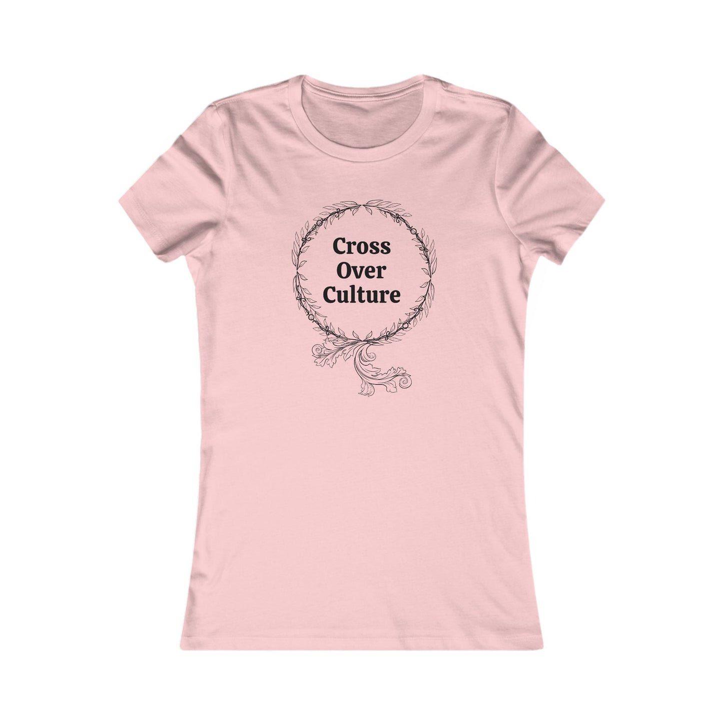 Camiseta favorita de mujer "Cross Over Culture", con muchos colores surtidos para elegir.