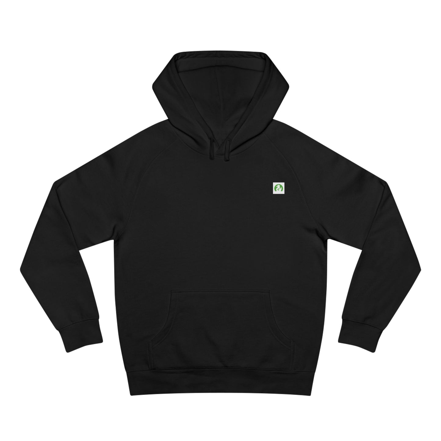 Green Duck Unisex Hoodie – Iconic Logo, Black Trim, Sparkle Eye Detail | Soft Premium Fit