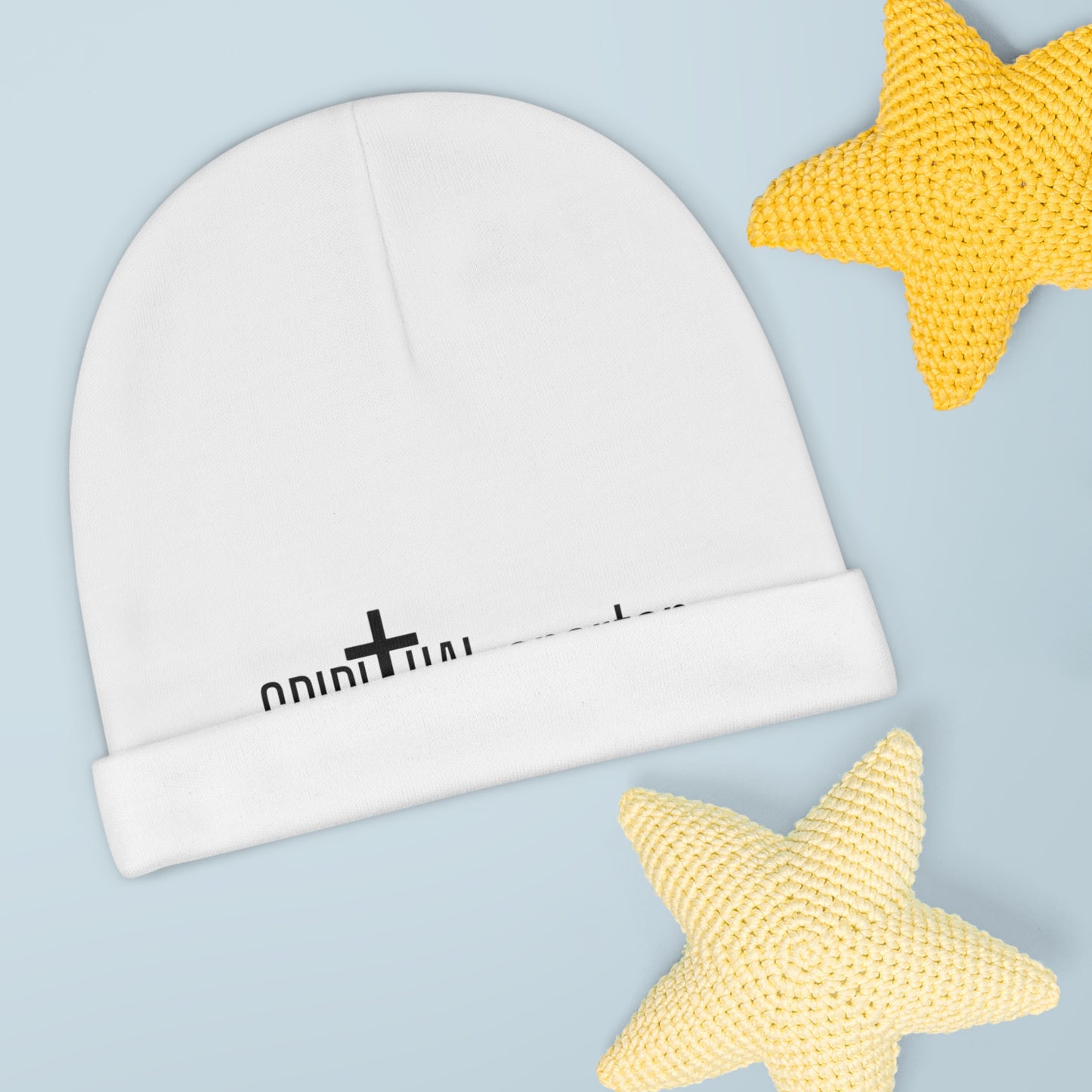 Black &  White Beanie - Spiritual Spartan Collection