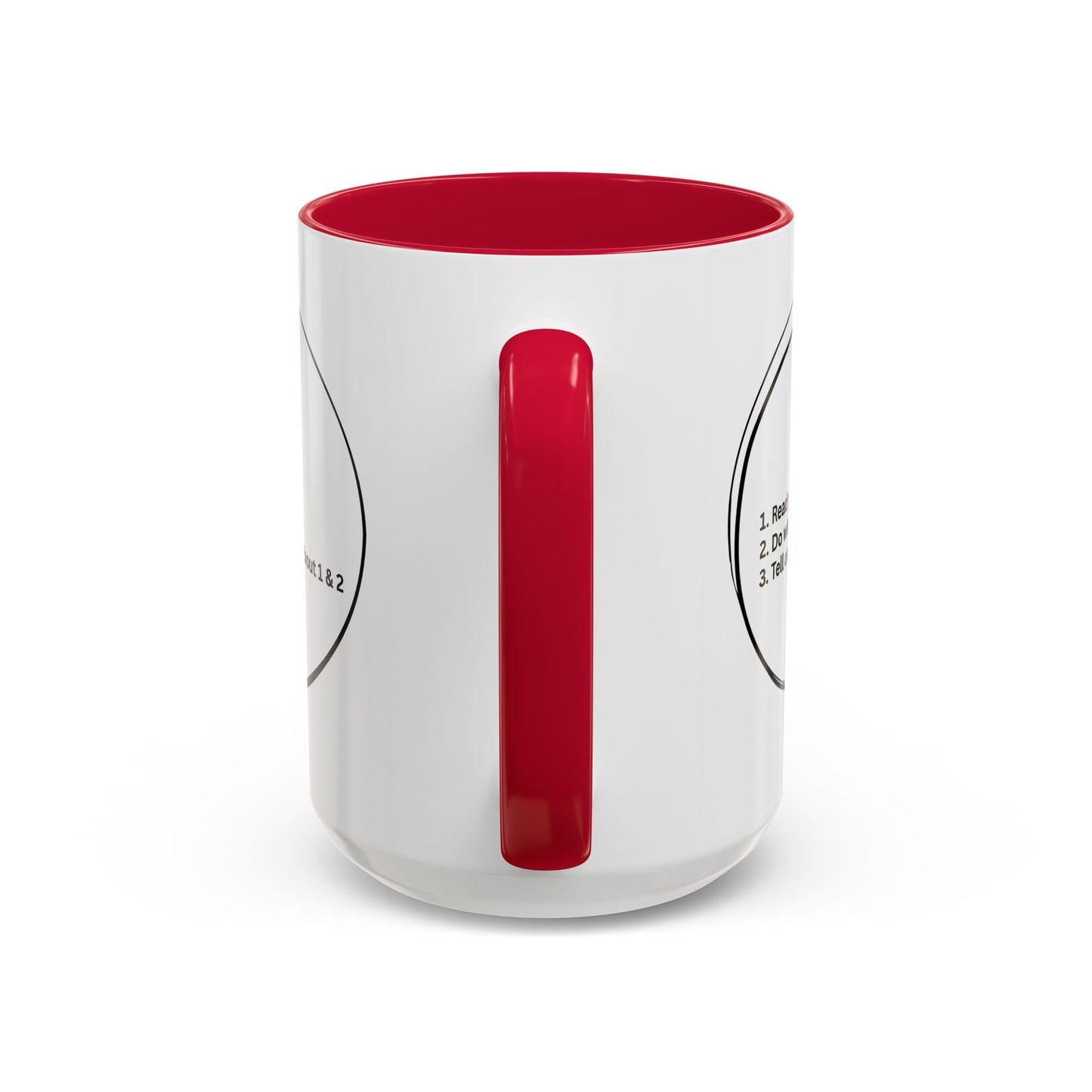 Faith-Forward Mugs, in many amazing accent colors.