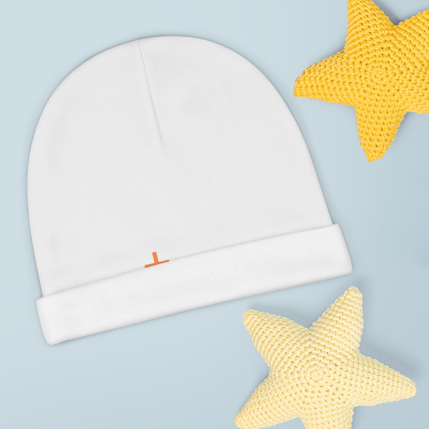White & Orange Beanie - Spiritual Spartan Collection