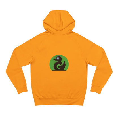 Green Duck Unisex Hoodie – Iconic Logo, Black Trim, Sparkle Eye Detail | Soft Premium Fit