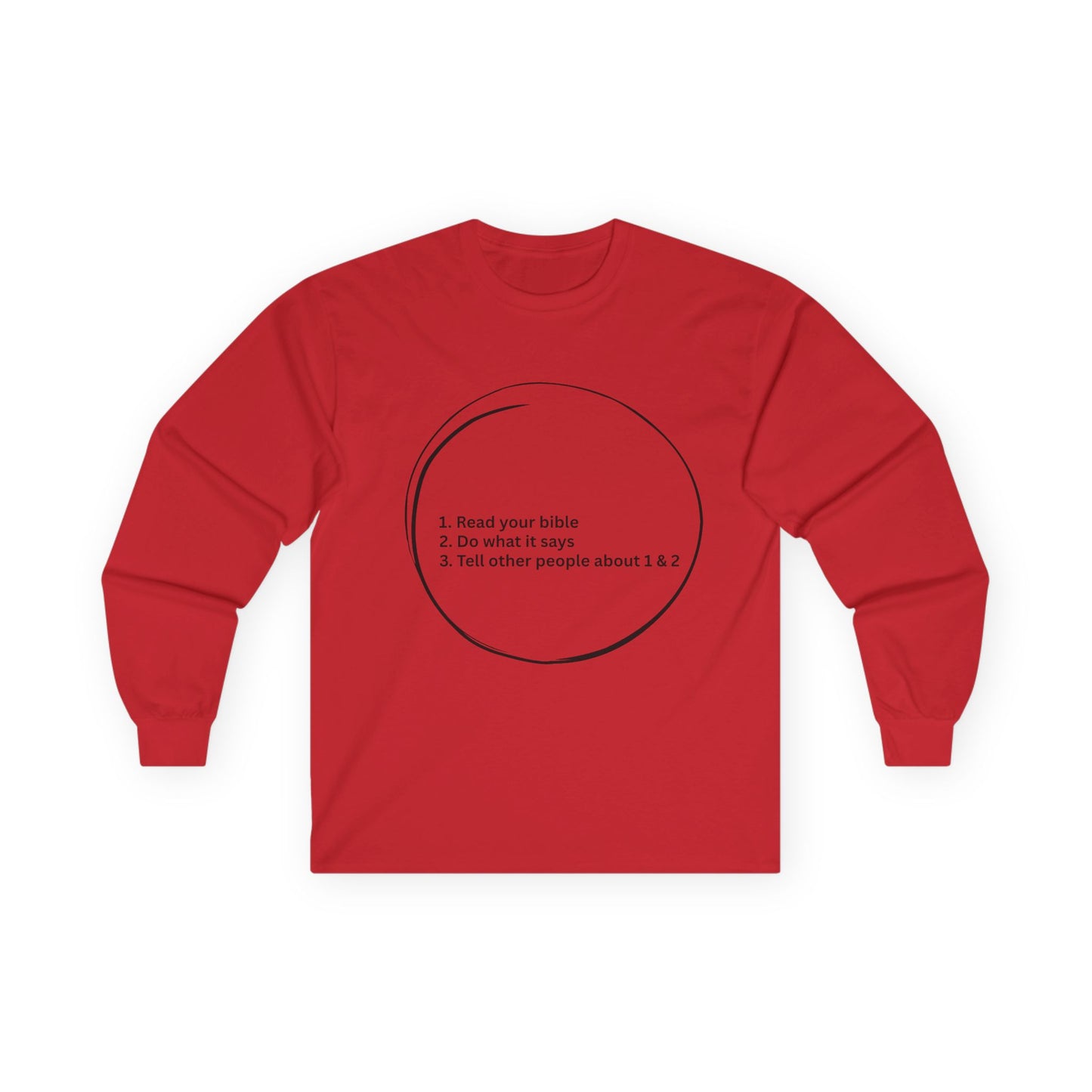 Faith Forward Long Sleeve Tee