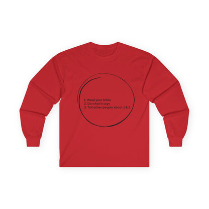 Faith Forward Long Sleeve Tee