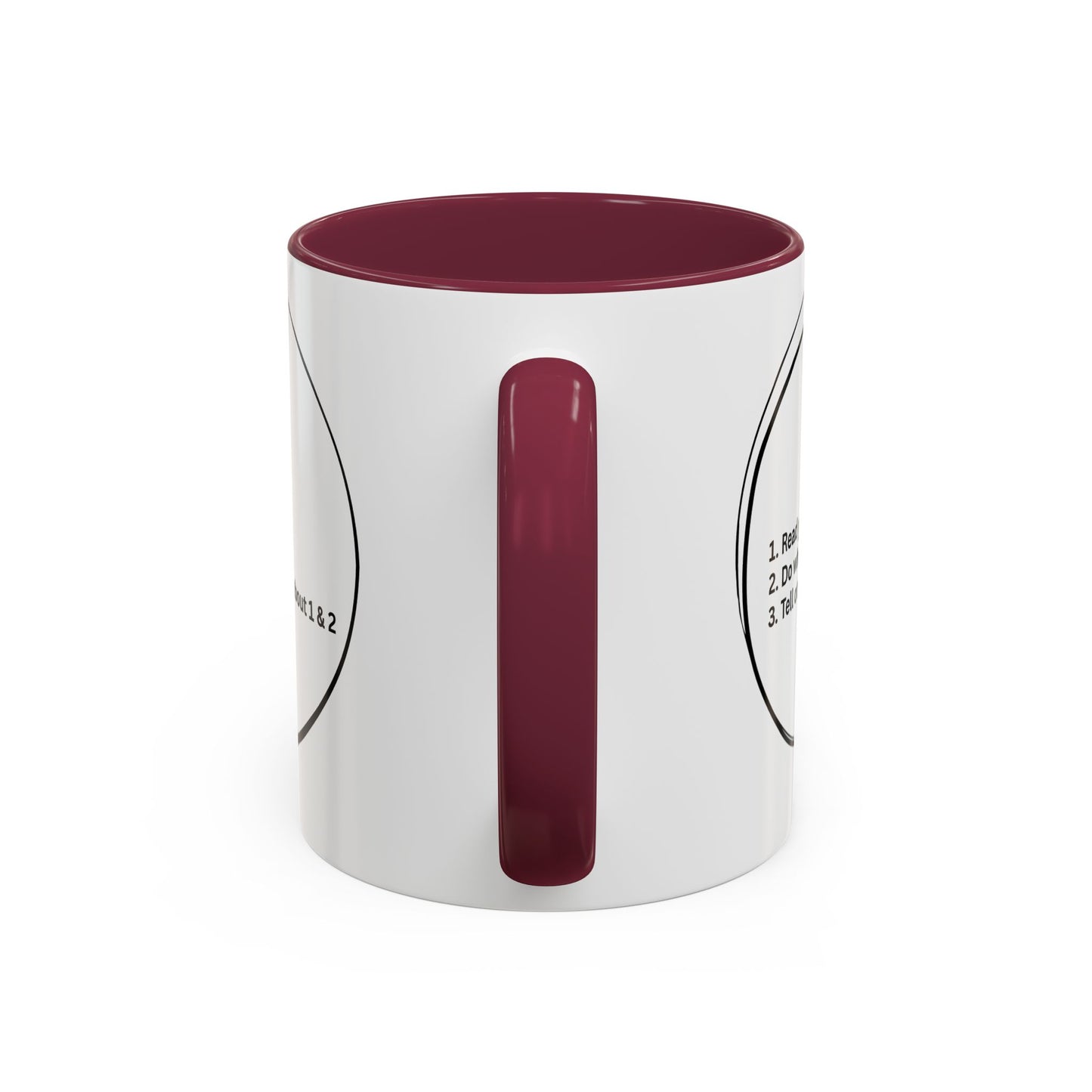 Faith-Forward Mugs, in many amazing accent colors.
