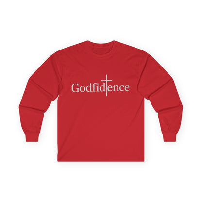 Godfidence Long Sleeve T-Shirt - Faith-Based Apparel