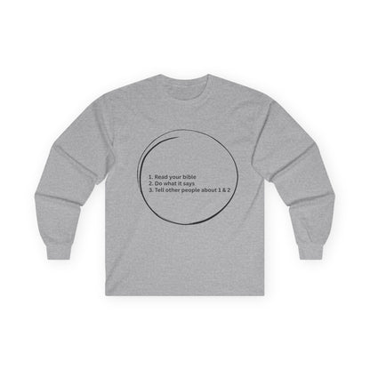 Faith Forward Long Sleeve Tee