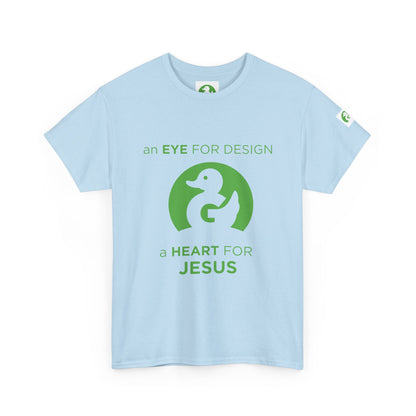 Camiseta Premium | Un ojo para el diseño, un corazón para Jesús
