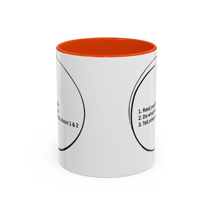 Faith-Forward Mugs, in many amazing accent colors.