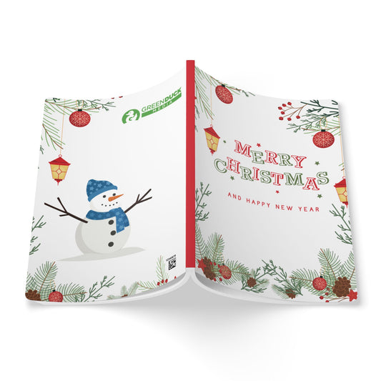Festive Merry Christmas Notebook – Perfect Holiday Gift