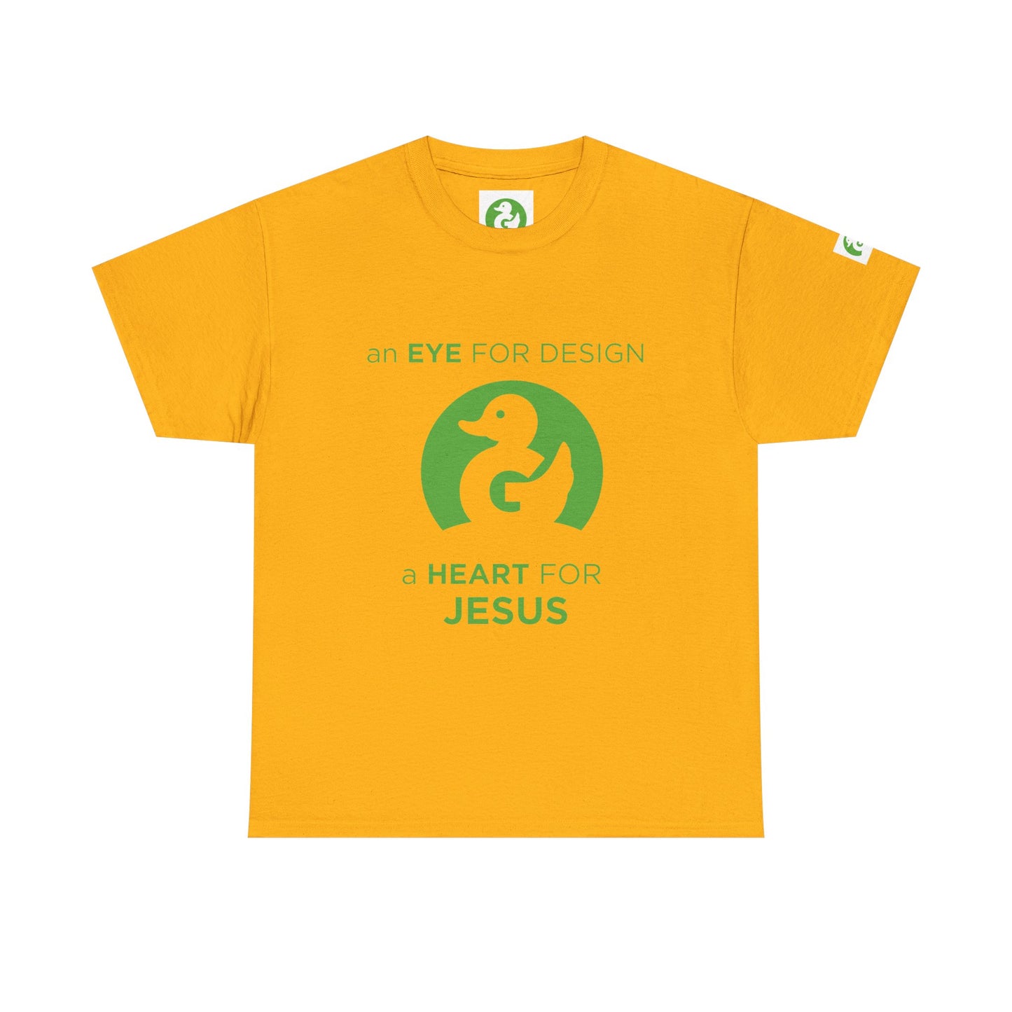 Camiseta Premium | Un ojo para el diseño, un corazón para Jesús