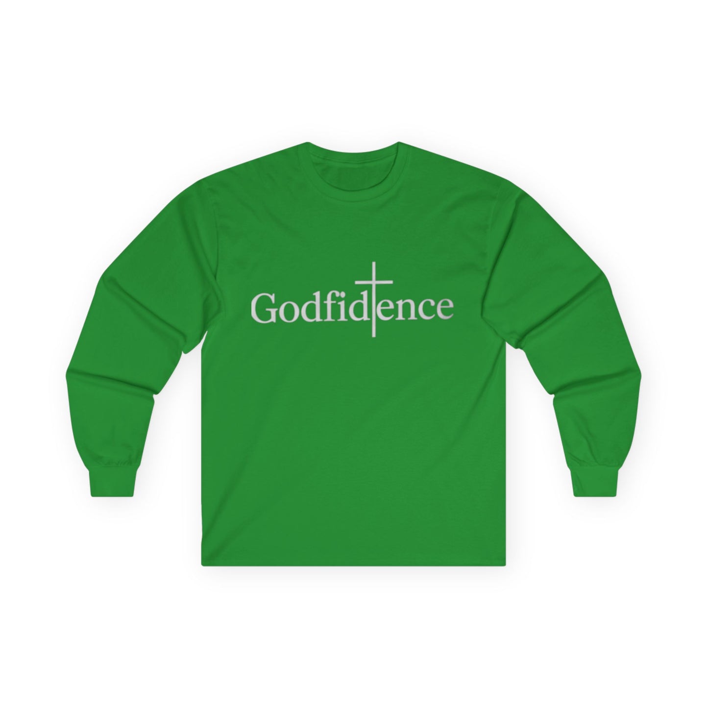 Godfidence Long Sleeve T-Shirt - Faith-Based Apparel
