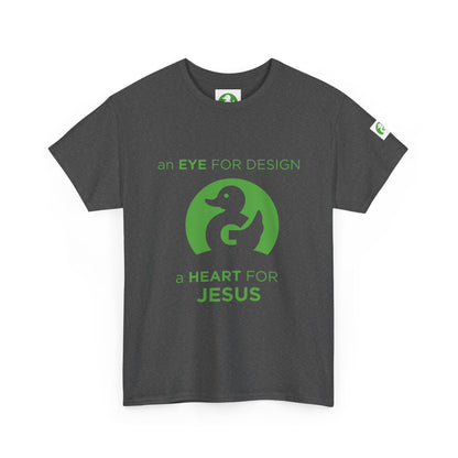 Camiseta Premium | Un ojo para el diseño, un corazón para Jesús