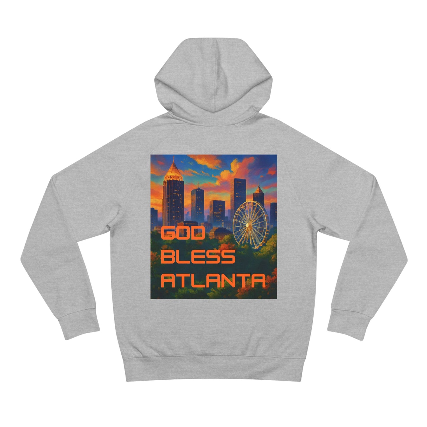 Vibrant Atlanta Hoodie for City Lovers, Unisex Supply Hoodie, God Bless Atlanta Apparel, Trendy Urban Wear, Gift for Atlanta [...]