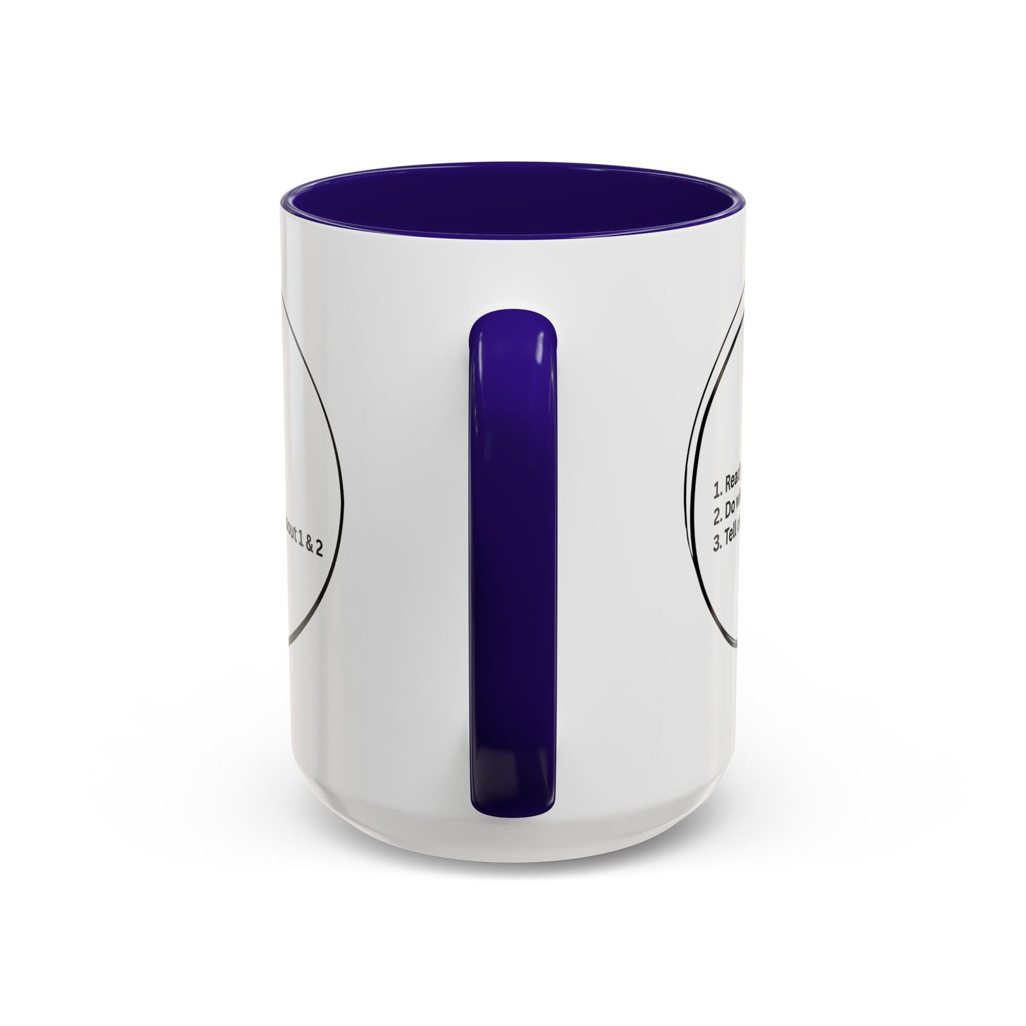 Faith-Forward Mugs, in many amazing accent colors.