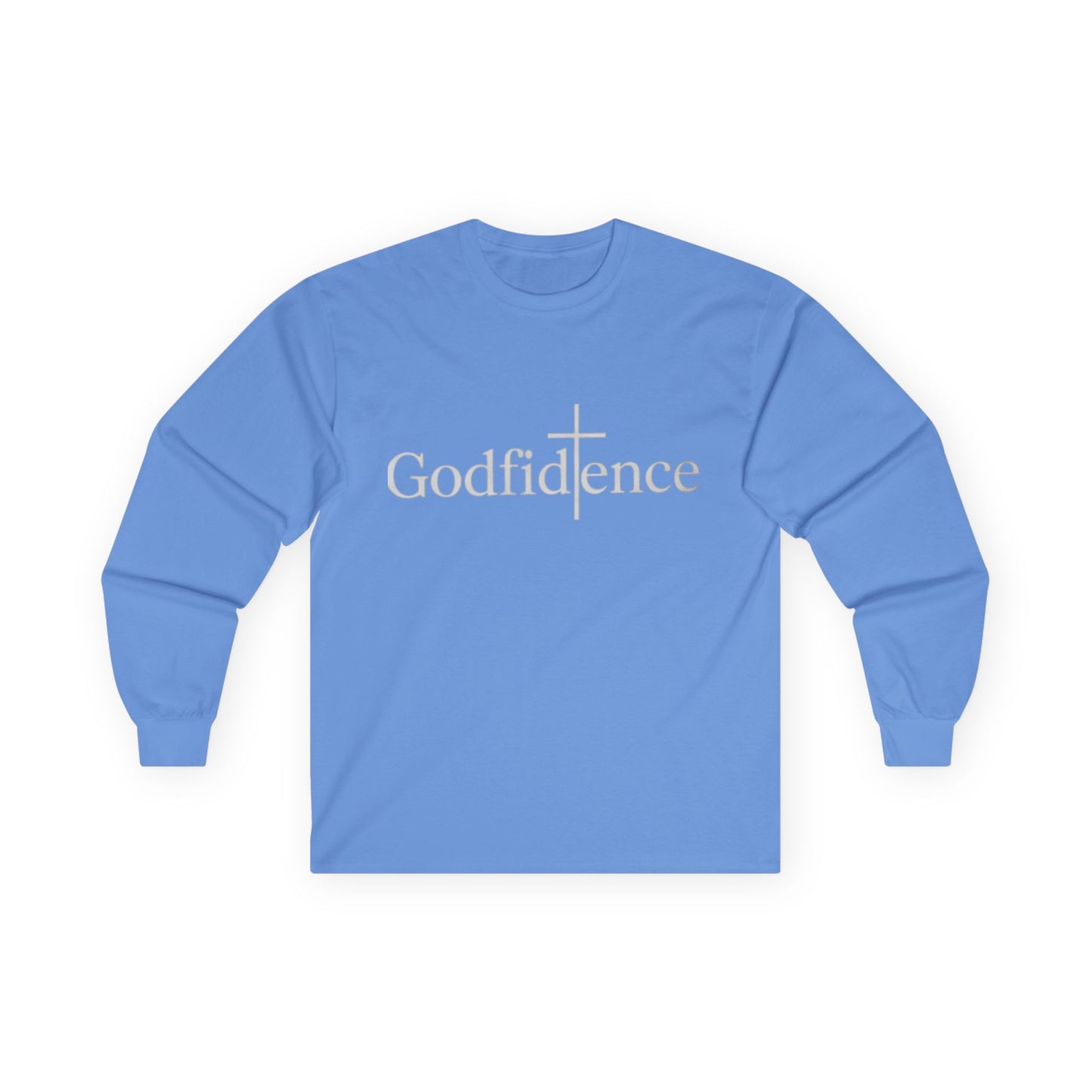 Godfidence Long Sleeve T-Shirt - Faith-Based Apparel