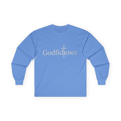 Godfidence Long Sleeve T-Shirt - Faith-Based Apparel