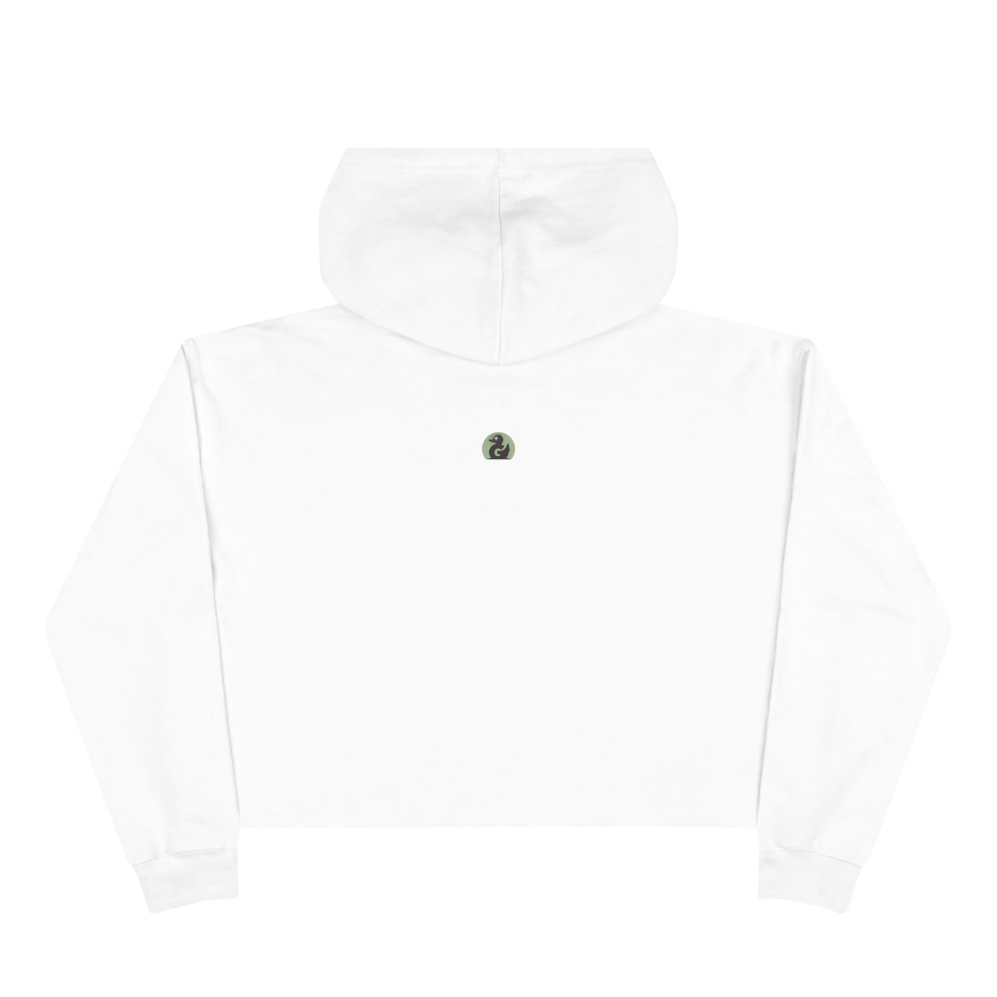 God First Crop Hoodie — Bold Faith Statement Hoodie