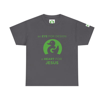 Camiseta Premium | Un ojo para el diseño, un corazón para Jesús