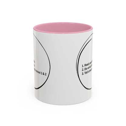 Faith-Forward Mugs, in many amazing accent colors.