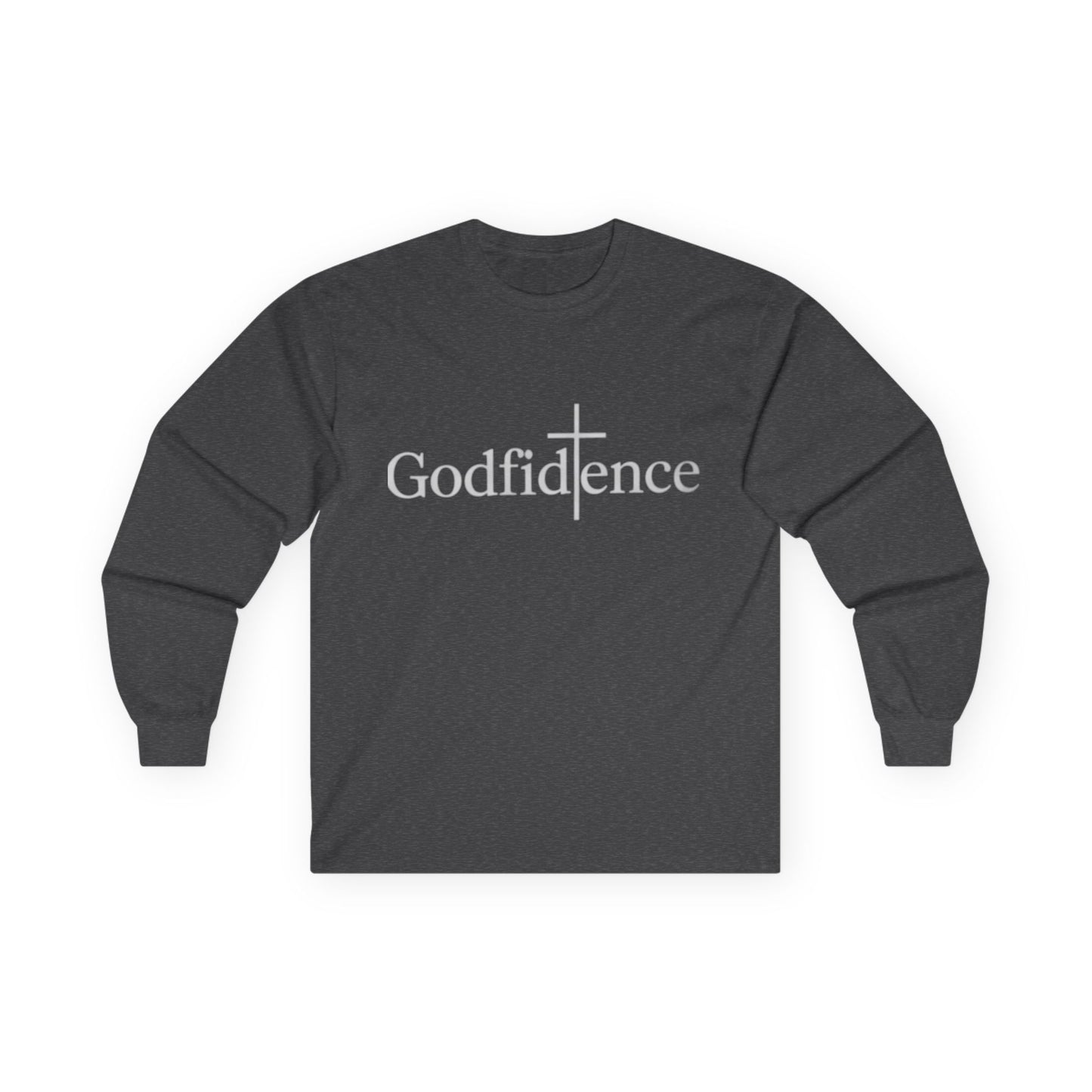 Godfidence Long Sleeve T-Shirt - Faith-Based Apparel