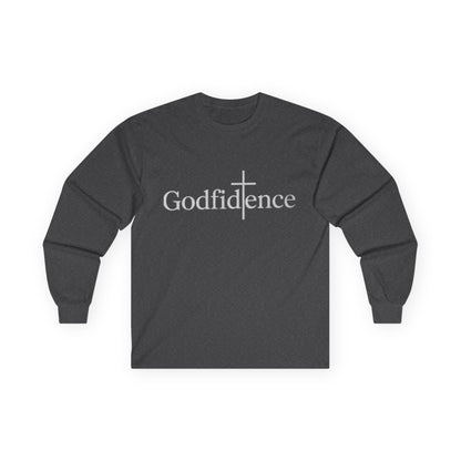 Godfidence Long Sleeve T-Shirt - Faith-Based Apparel