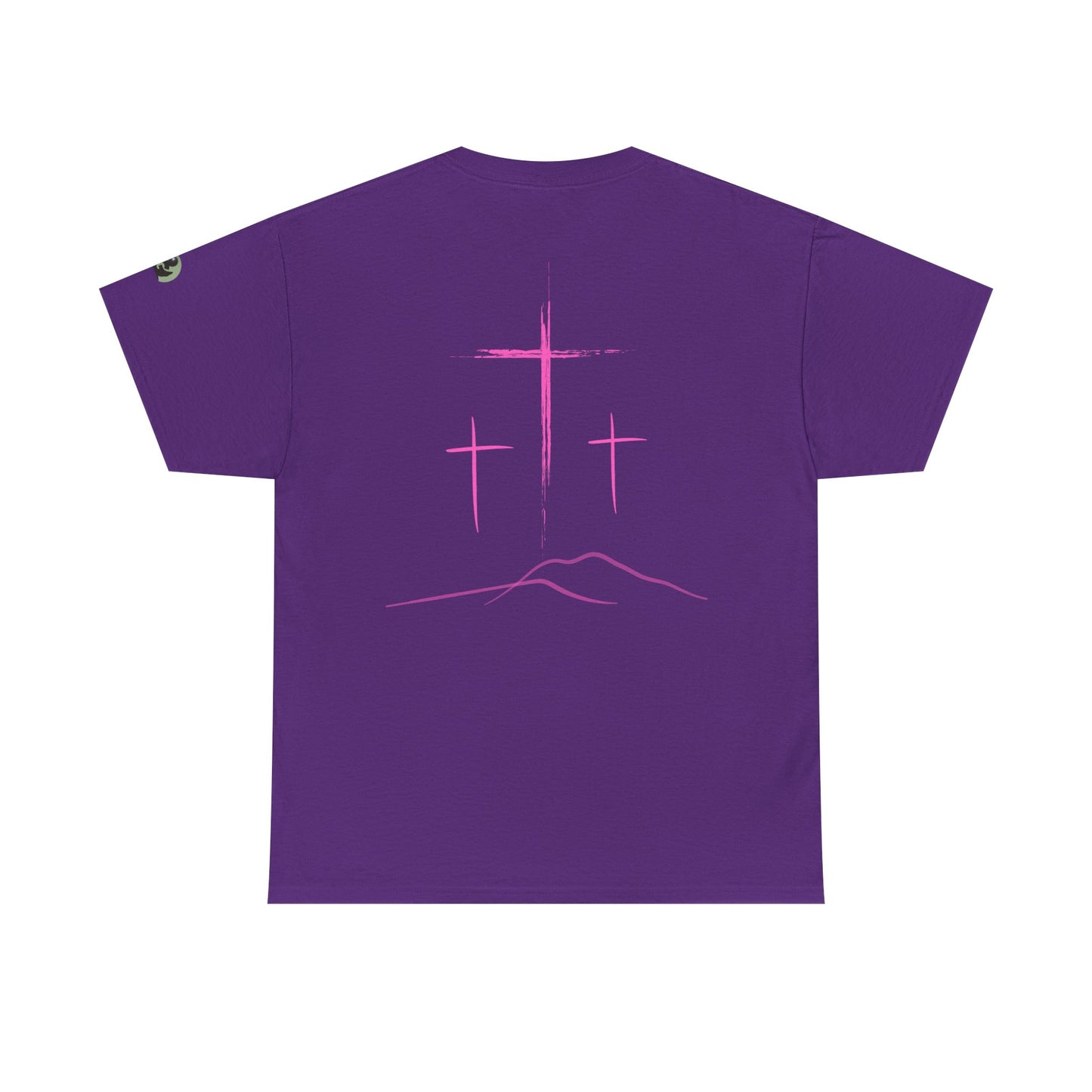 Premium Tee | with 3 Pink Crosses on the back