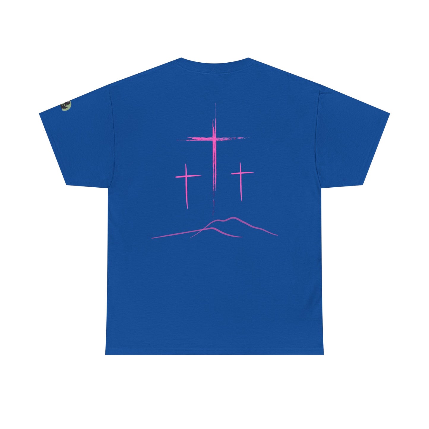 Premium Tee | with 3 Pink Crosses on the back