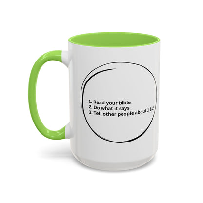 Faith-Forward Mugs, in many amazing accent colors.