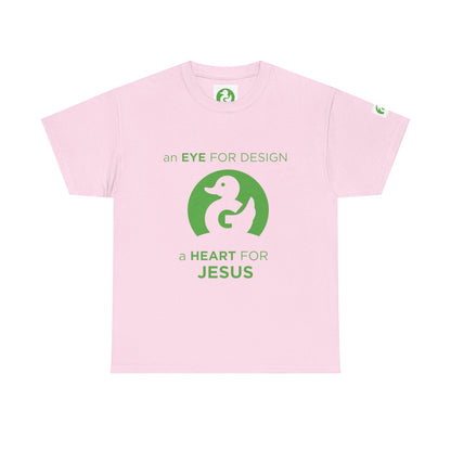 Camiseta Premium | Un ojo para el diseño, un corazón para Jesús