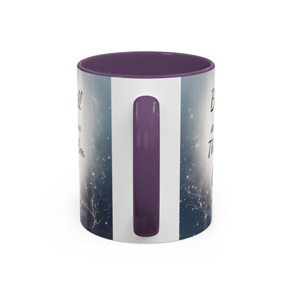 Inspirational Coffee Mug with Psalm 46:10 - Be Still and Know That I Am God