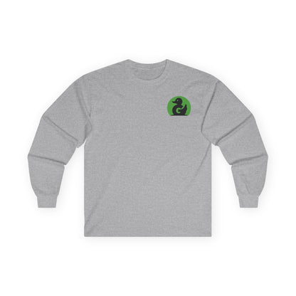 Green Duck Media Long Sleeve T-Shirt - Black Logo Tee