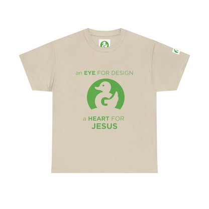 Camiseta Premium | Un ojo para el diseño, un corazón para Jesús