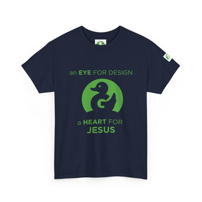 Camiseta Premium | Un ojo para el diseño, un corazón para Jesús