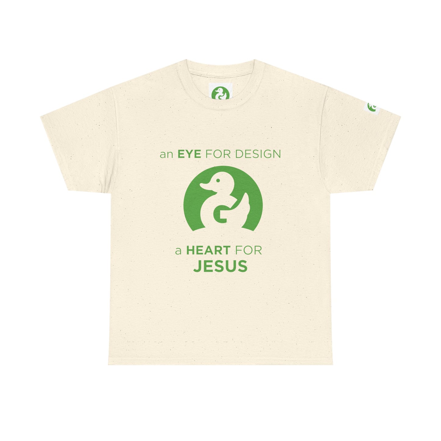 Camiseta Premium | Un ojo para el diseño, un corazón para Jesús