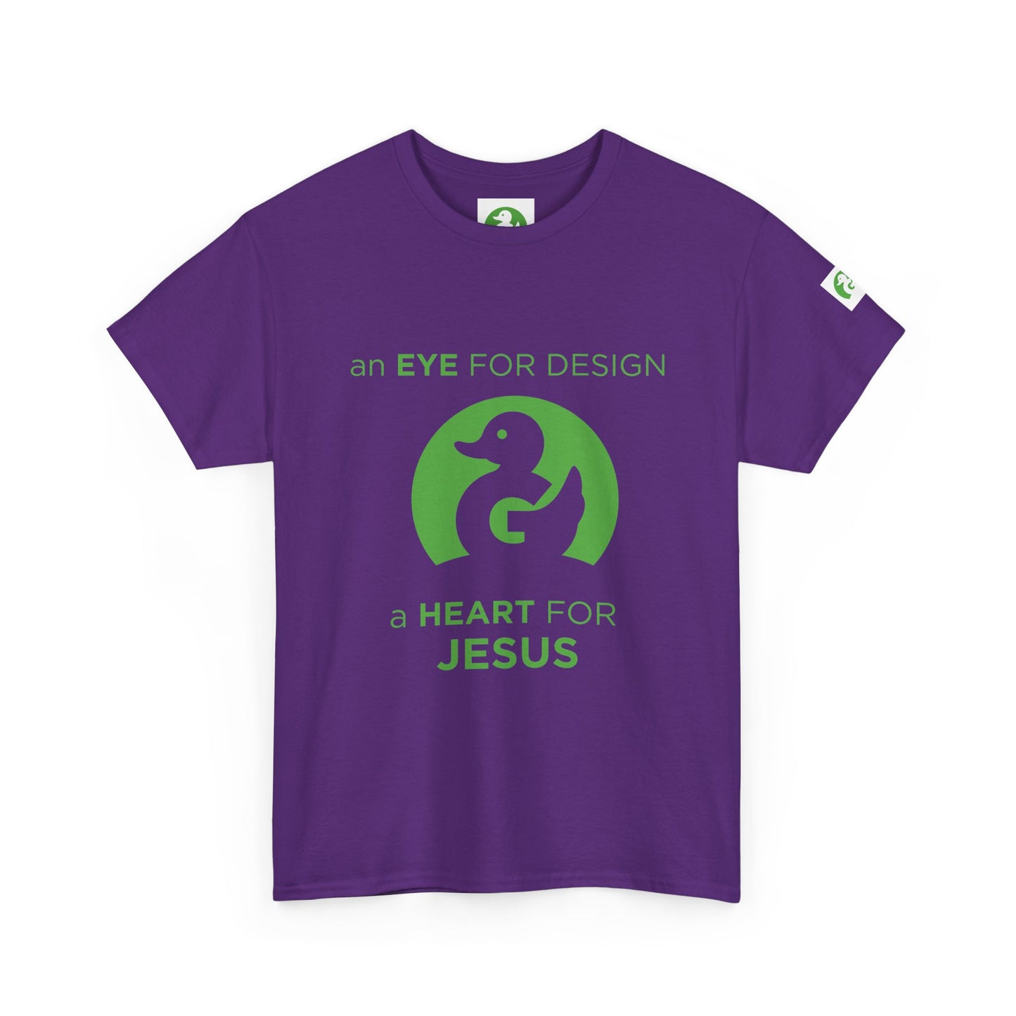 Camiseta Premium | Un ojo para el diseño, un corazón para Jesús