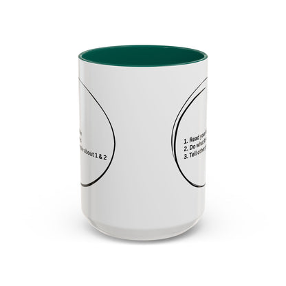 Faith-Forward Mugs, in many amazing accent colors.