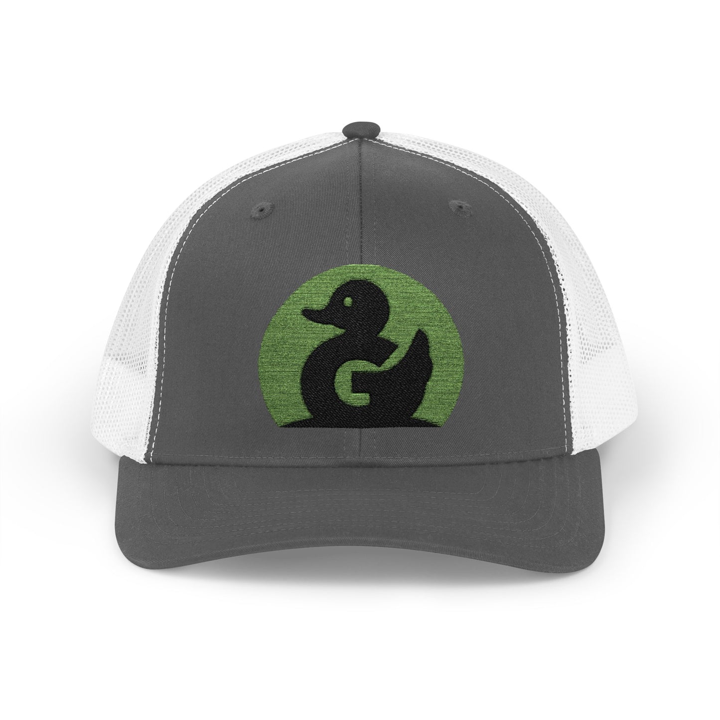 Green Duck Media Snapback Hat - With Green Logo