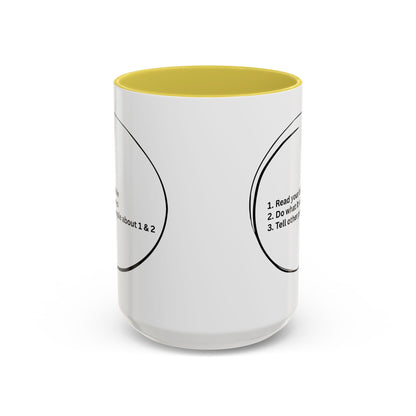 Faith-Forward Mugs, in many amazing accent colors.