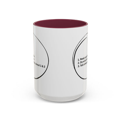 Faith-Forward Mugs, in many amazing accent colors.
