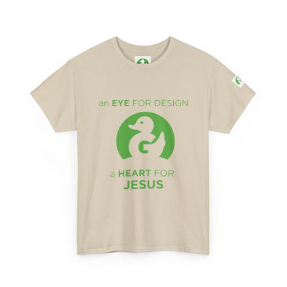 Camiseta Premium | Un ojo para el diseño, un corazón para Jesús