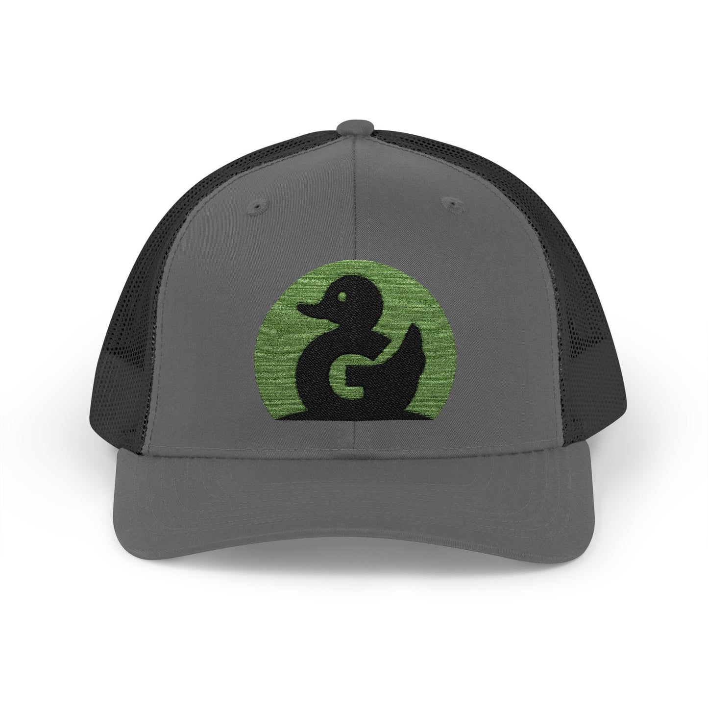 Green Duck Media Snapback Hat - With Green Logo