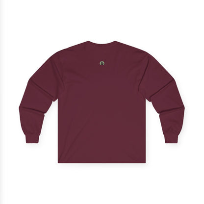 Long Sleeve Tee - Minimal 3 Pink Cross Design