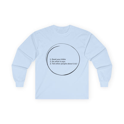 Faith Forward Long Sleeve Tee